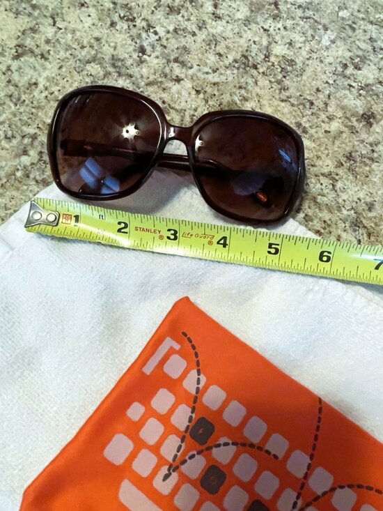 VTG FOSSIL Sunglasses, Pristine Oversized Large Audrey Hepburn Style
